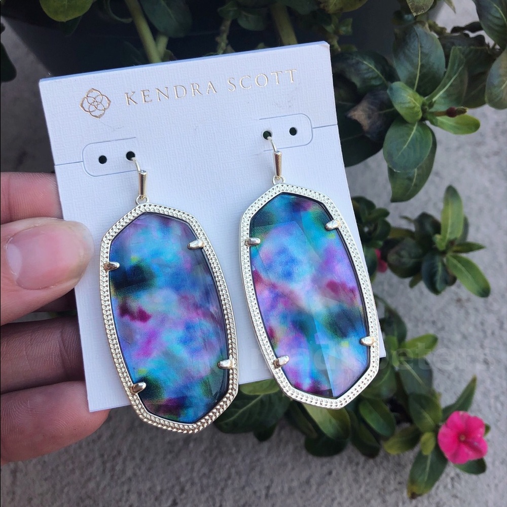 Kendra Scott Tie Dye Danielle Earrings
